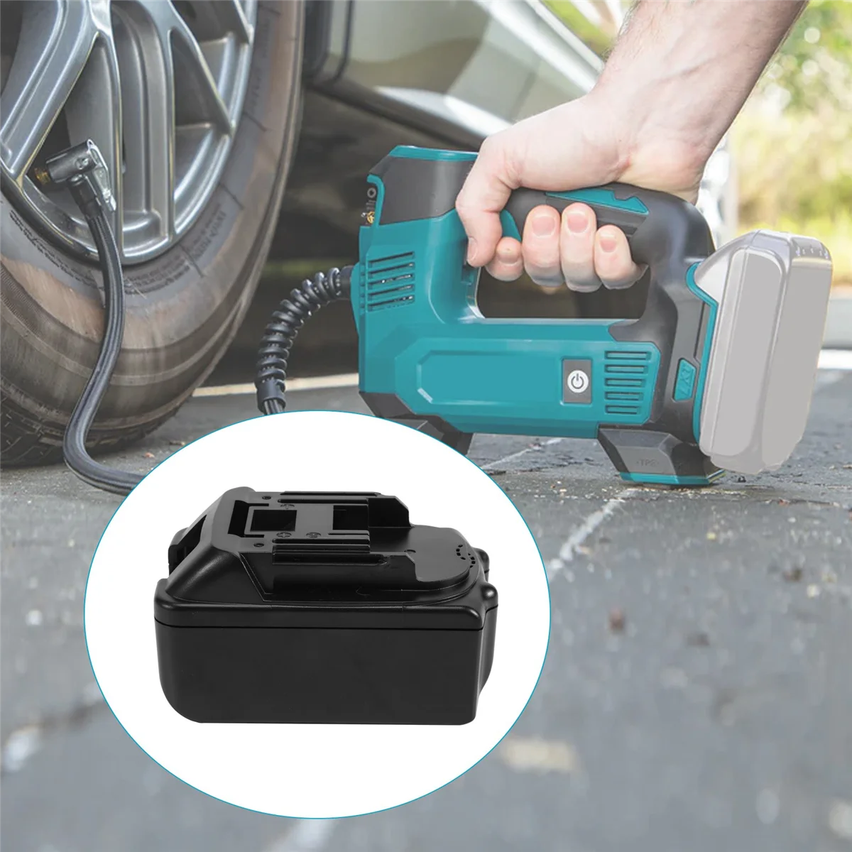 BL1830 con sostituzione della custodia della batteria degli utensili elettrici agli ioni di litio per guscio in plastica 18V BL1840 BL1850