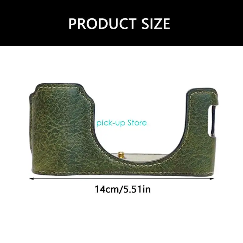 Q5WA Fashion Camera Camera Half Case Bag для x100vi с легким доступом к аккумуляции и подключению штатива