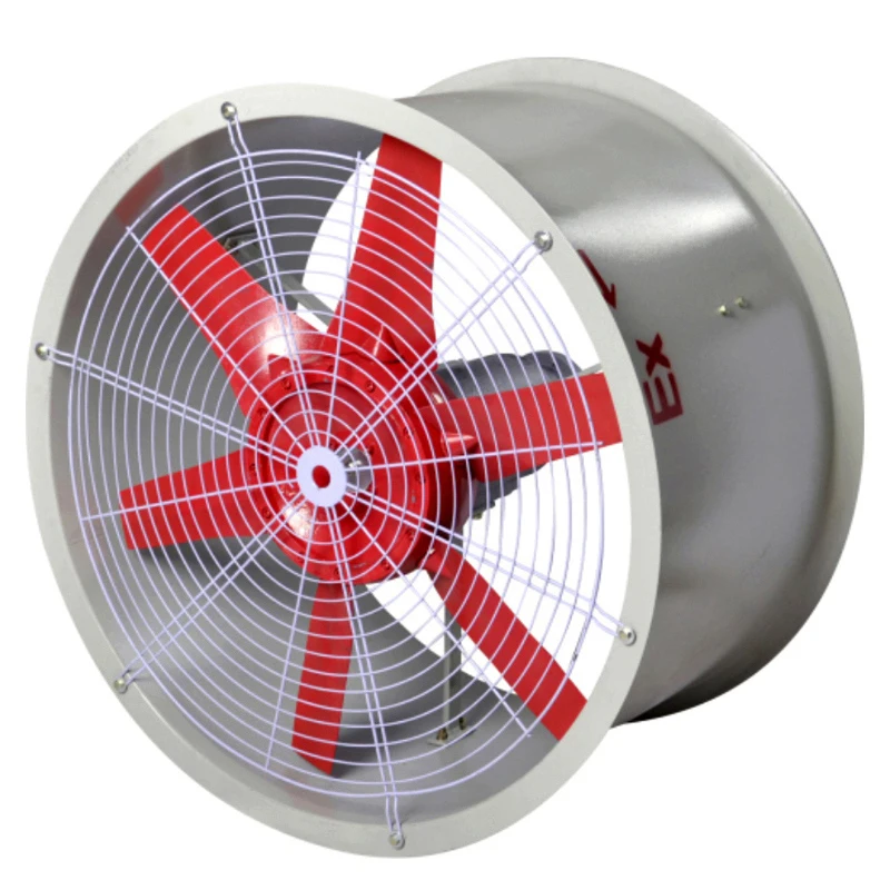 4 6 inch inline explosion-proof exhaust fan 2000W rectangular duct vortex ventilation extract fan