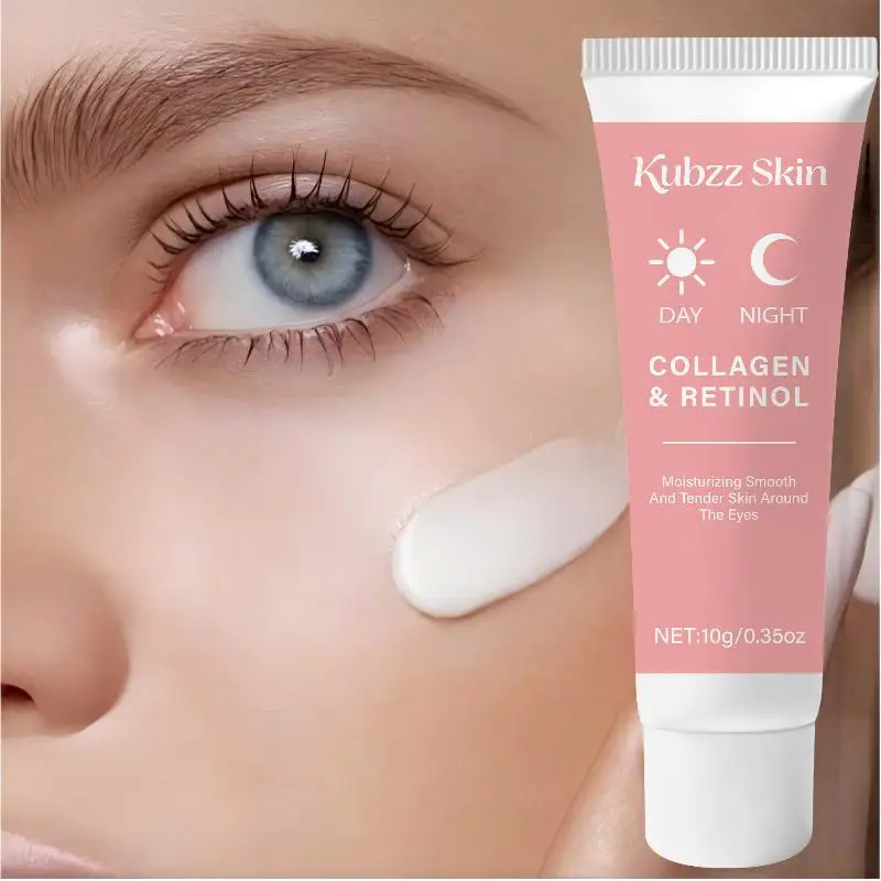 10g Retinol Moisturizing Eye Cream, Containing Glutathione, Hyaluronic Acid, and Jojoba Oil, Tightens and Lifts Sagging Skin Around the Eyes, Reduces Eye Bags, Deeply Hydrates, Has a Lightweight Texture, and Features an Advanced Rose Fragrance, Suitable for All Skin Types