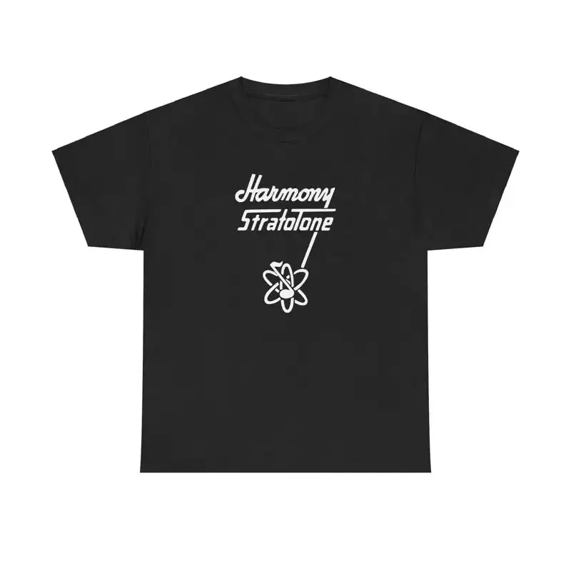 Harmony Stratotone Headstock T Shirt Kay Vintage Guitar Logo 13 Colors
