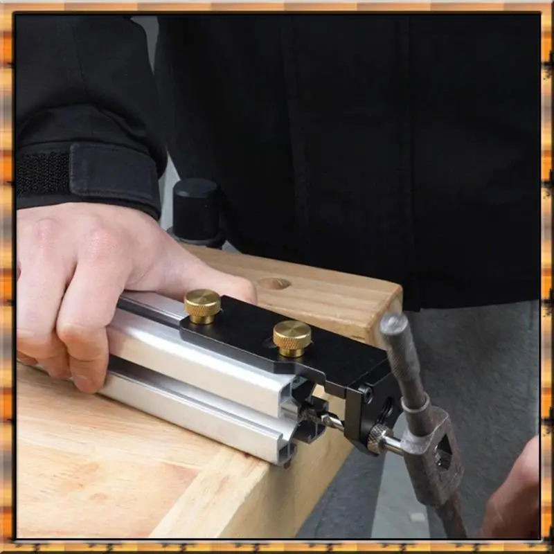 سبتمبر N12R محدد الرقصة المدمجة دليل التنصت أداة مساعدة متعددة الاستخدامات ل 20/30 40 نوع الملامح الألومنيوم