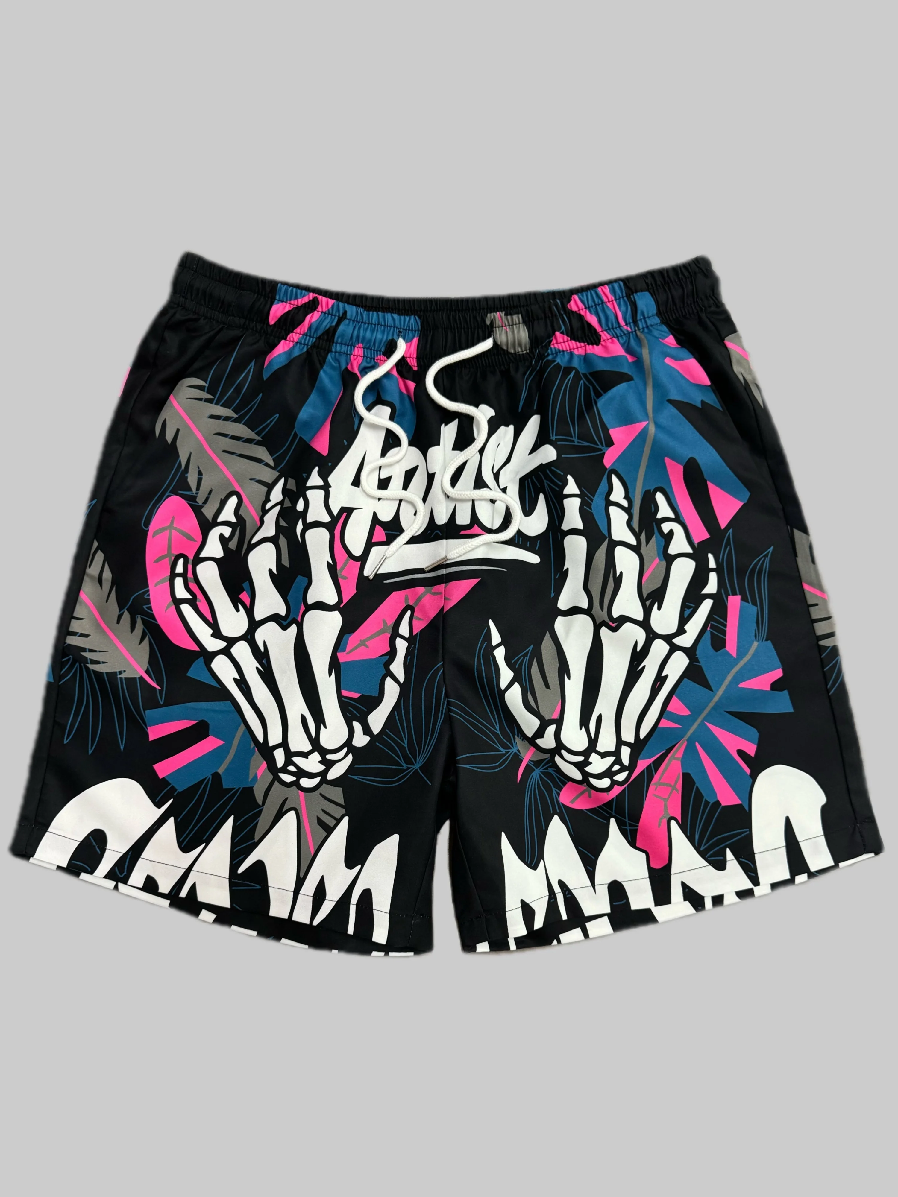 

Новые летние мужские шорты 2025 года — повседневные модные дышащие уличные мужские брюки с ручной грабкой и принтом.