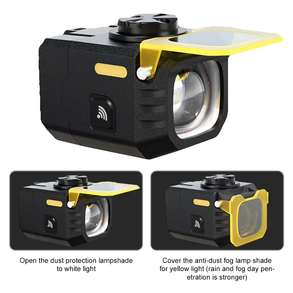 1600LM Bike Headlight 7 Modes MTB Flashlight  Waterproof Rechargeable Road Bike Front Light WIth Remote Bike Accessories
