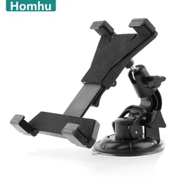 Homhu Tablet Car Holder Stand For iPad Air 1 2 Mini 2 3 4 Pro 9.7 10.5 Universal Windshield Car Mount For 7-11 inch Samsung Tab