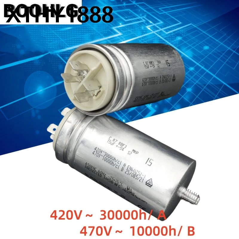 1pcs-a-v-c878bf3-mkp-420v-15uf-fan-motor-start-up-and-running-capacitor