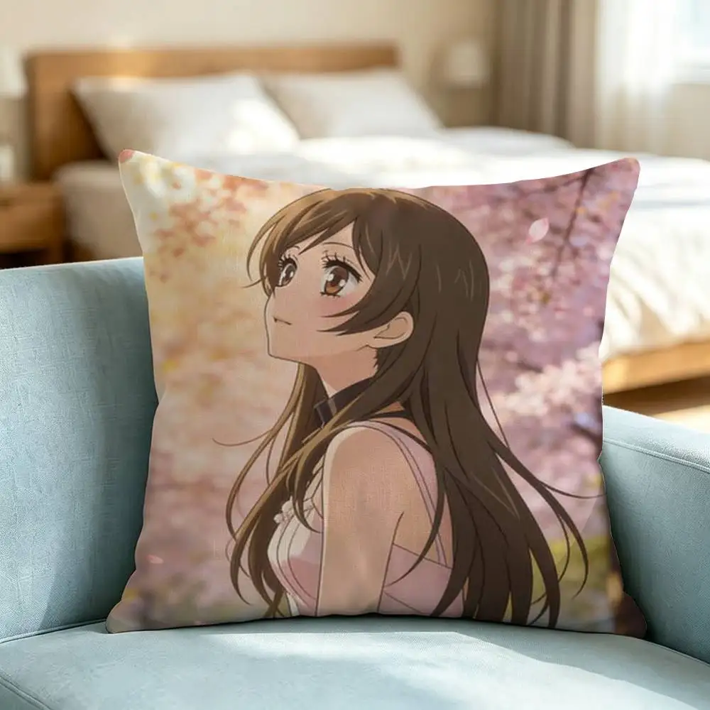 Kamisama Kiss Tomoe Nanami  Square Double-Sided printed Pillow Case Bedroom Bedside Pillow Sofa Cushion Cover Gift