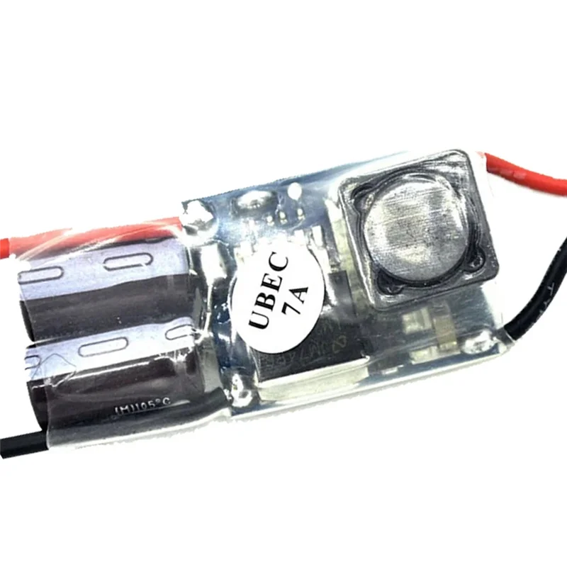 High Quality-7A 2-7S FPV Receiver Power Supply Voltage Regulator External BEC (UBEC) 5V Step-Down Regulator Module For RC Airpla