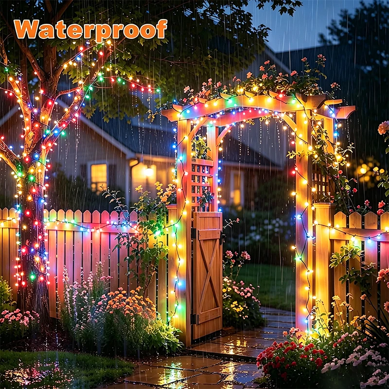 Christmas Solar Fairy Lights 8 - огляд і ціна Outdoor Solar Power Xmas Lights