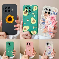 Cases For Tecno Spark 20 Pro Plus Flower Avocado Liquid Antifouling Protective Non-slip Cover For tecno spark 20 proplus Funda