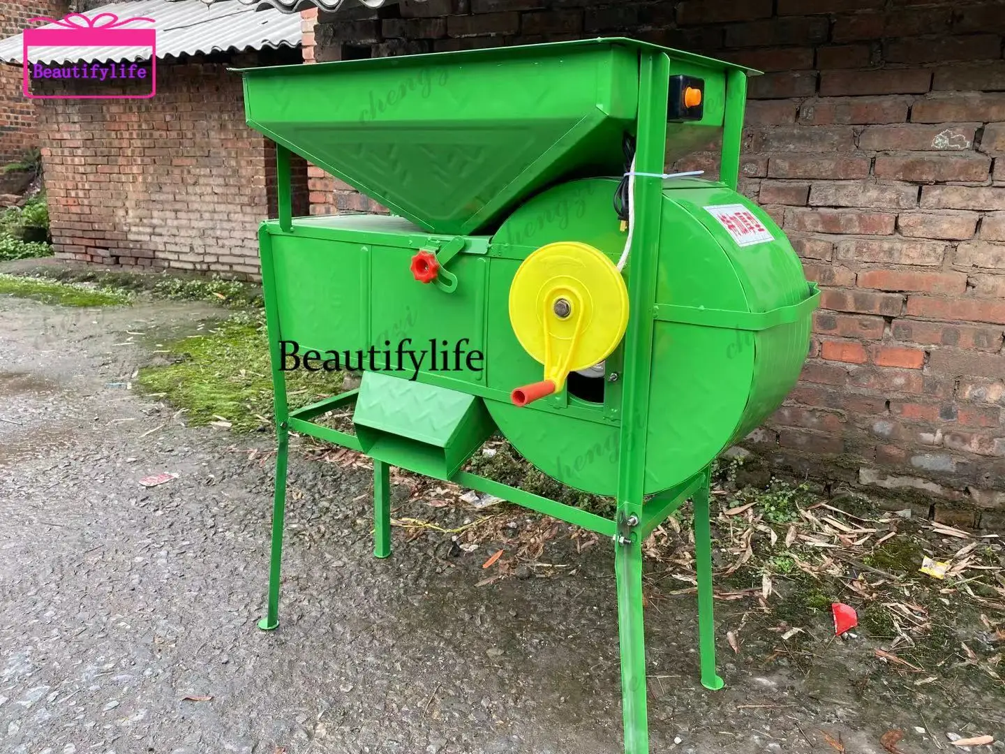 A55  Agricultural Windmill Sorter Grain Separation Impurity Wheat Rice Screening Machine