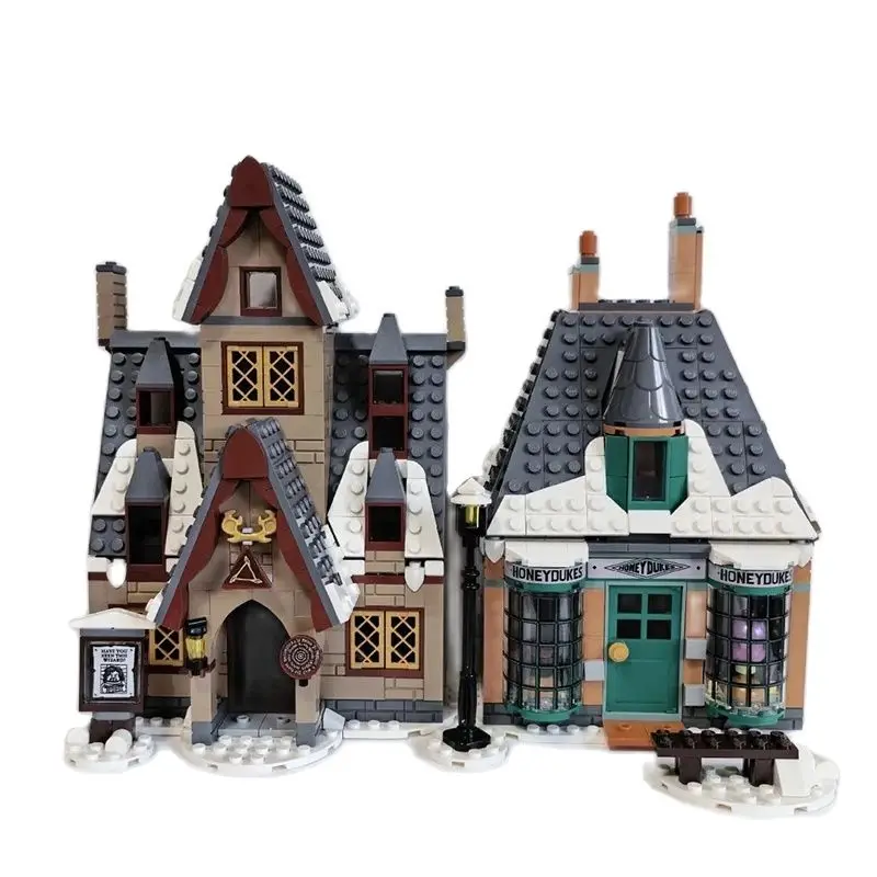 2025 New Ideas Movie Village Visite Hogsmeade 851Pcs Compatible 76388 Building Block Set Toy Boys And Girls Adult Birthday Gift