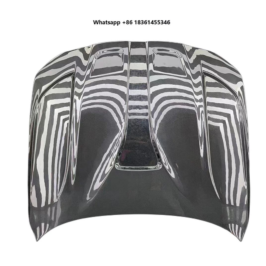 

for G80 G82 M3 M4 Engine Hood Retrofit Accessories Carbon Fiber JM Style Engine Cover
