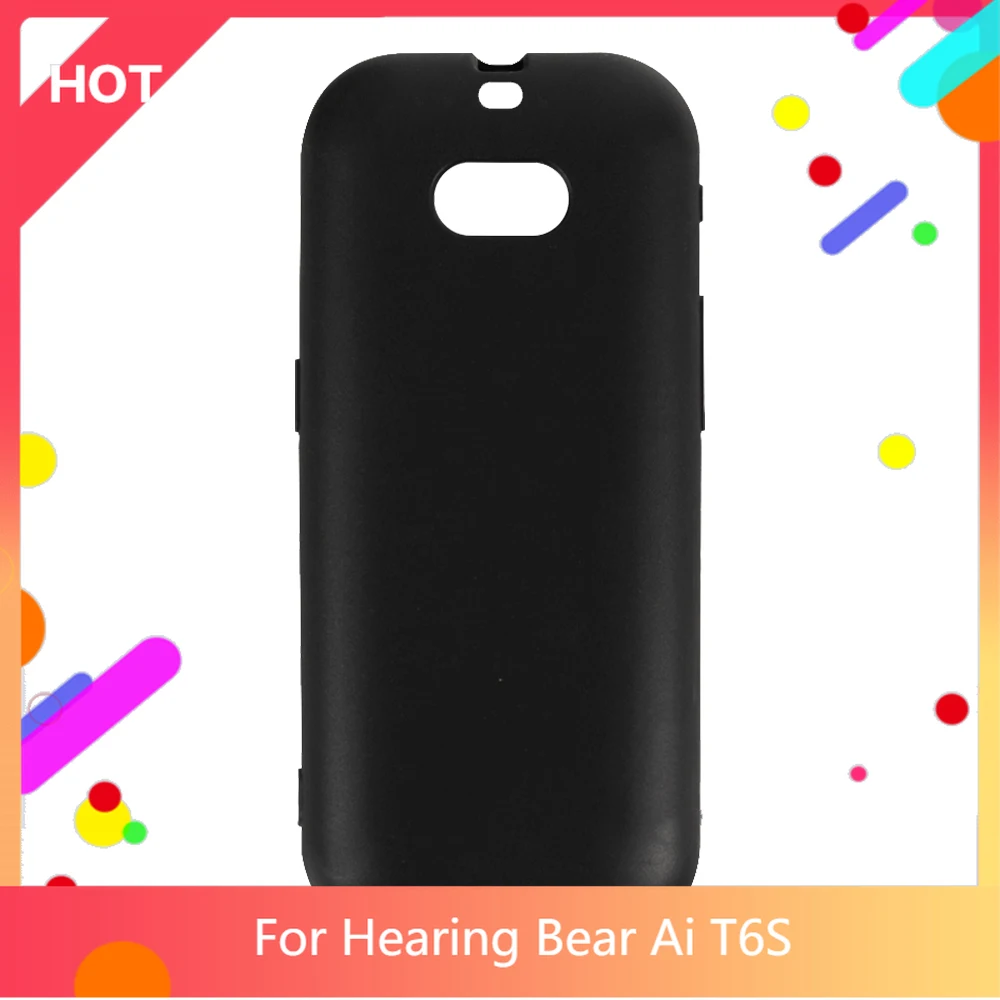 Bear Ai T6S Case Matte Soft Silicone TPU Back Cover For Hearing Bear Ai T6S Phone Case Slim shockproof