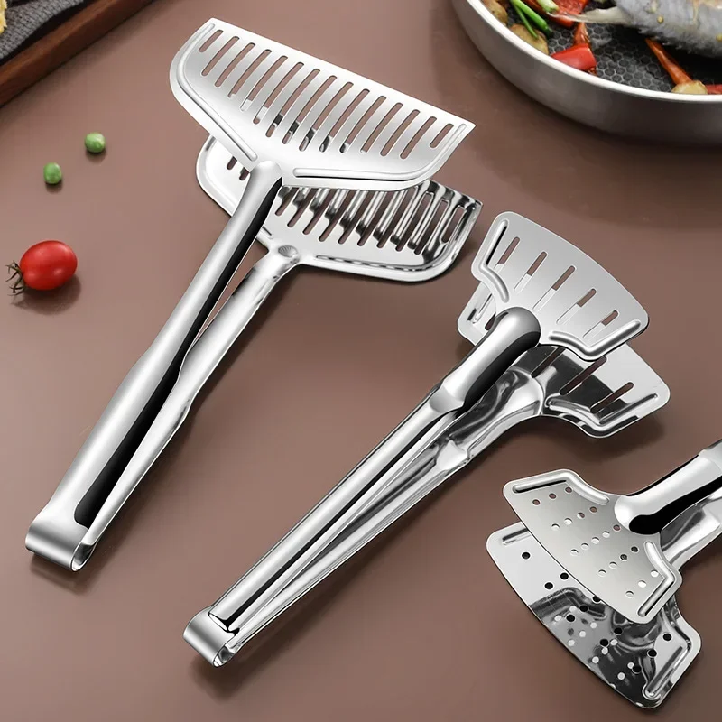 Lot De 3 Pinces De Cuisine Inox 24cm - Pinces Barbecue Et Service Multifonctions