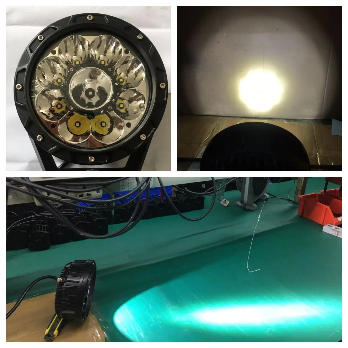 

7 Inch Head Lamp Round Spot Light for unniversal cars LED6114 For Jeep for wrangler Work Light