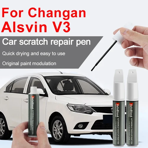 Para Changan Alsvin V3 Touch-Up Pen capa transparente especializada para reparación de pintura y restauración de arañazos para restaurar pintura brillante rojo
