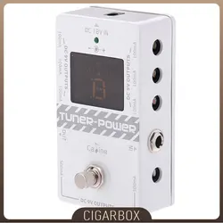 Pedale effetto chitarra elettrica Caline CP-09 Tuner-Power Stompbox CP09 Tuner Power Parts accessori SET