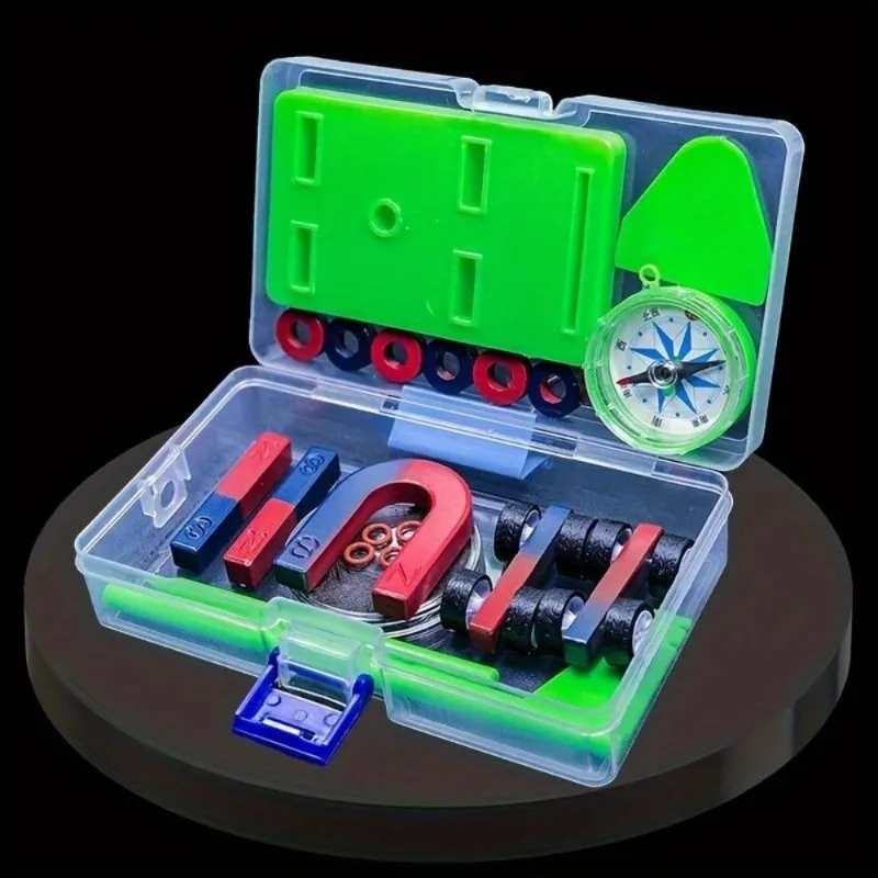 1-peca-kit-de-experimentos-magneticos-cientificos-para-estimulacao-cerebral-com-Imas-em-barra-anel-ferradura-e-bussola-ferramenta-educacional-para-aprendizagem