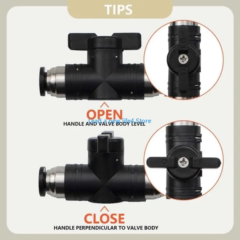 Y55E 5PCS Hướng dẫn sử dụng luồng khí điều khiển phù hợp với các cho khí nhanh