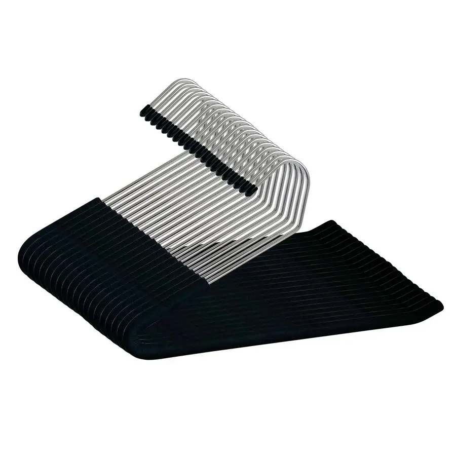 

Ended Pants Coat Hangers, 20 Pack NonSlip Foam Padded Pants Hangers, Space Saving Heavy Duty for Jeans, Trousers, Slacks