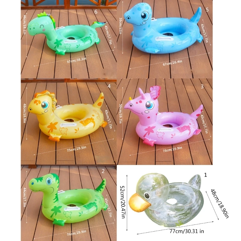 77HD Duck Baby Floatie Necessary Game Set Pool Float for Baby Enjoy Swimming