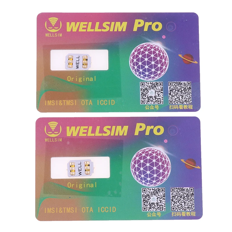 1PC Stable Performance High Quality Newest Well Sim for IPhone 5 to12 Promax Universal all Models