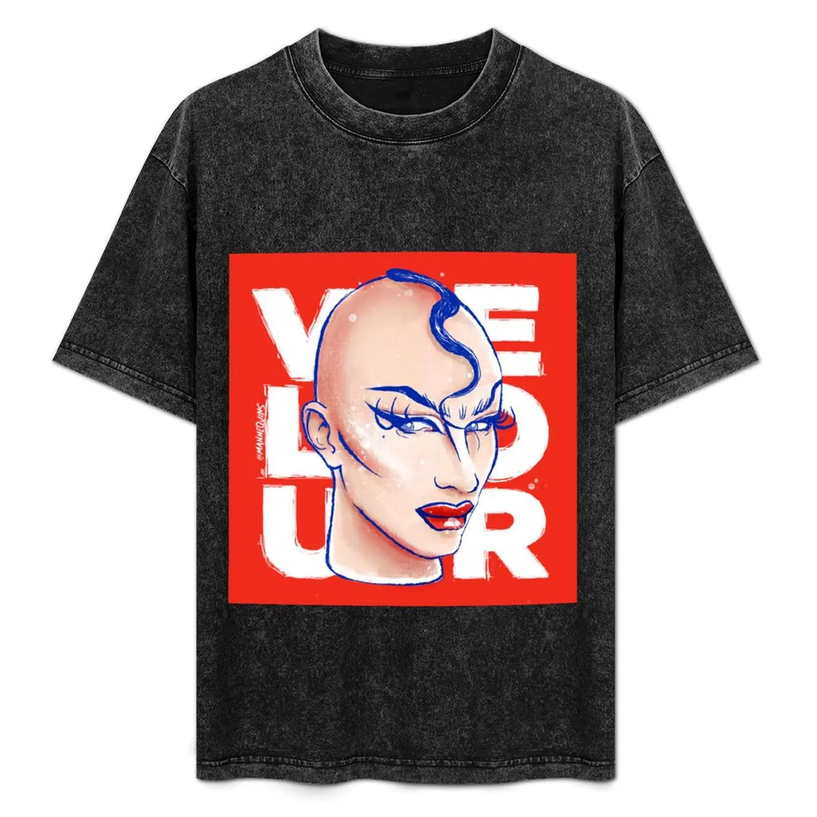 

Sasha Velour T-Shirt Stain Resistant Casual Tee