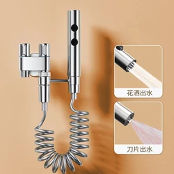 Handheld Bidet Sprayer Bathroom Accessories Bidet Shower Anal Cleansing Hygienic Shower Faucet Women's Dual Spout Valve