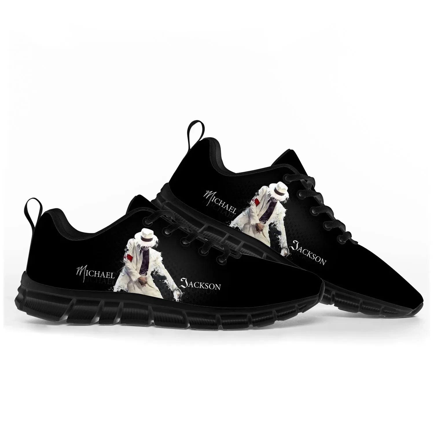 

Michael Jackson Pop Singer Dancer Sports Shoes Mens Womens Teenager Kids Children Sneakers Custom High Quality Couple Shoes