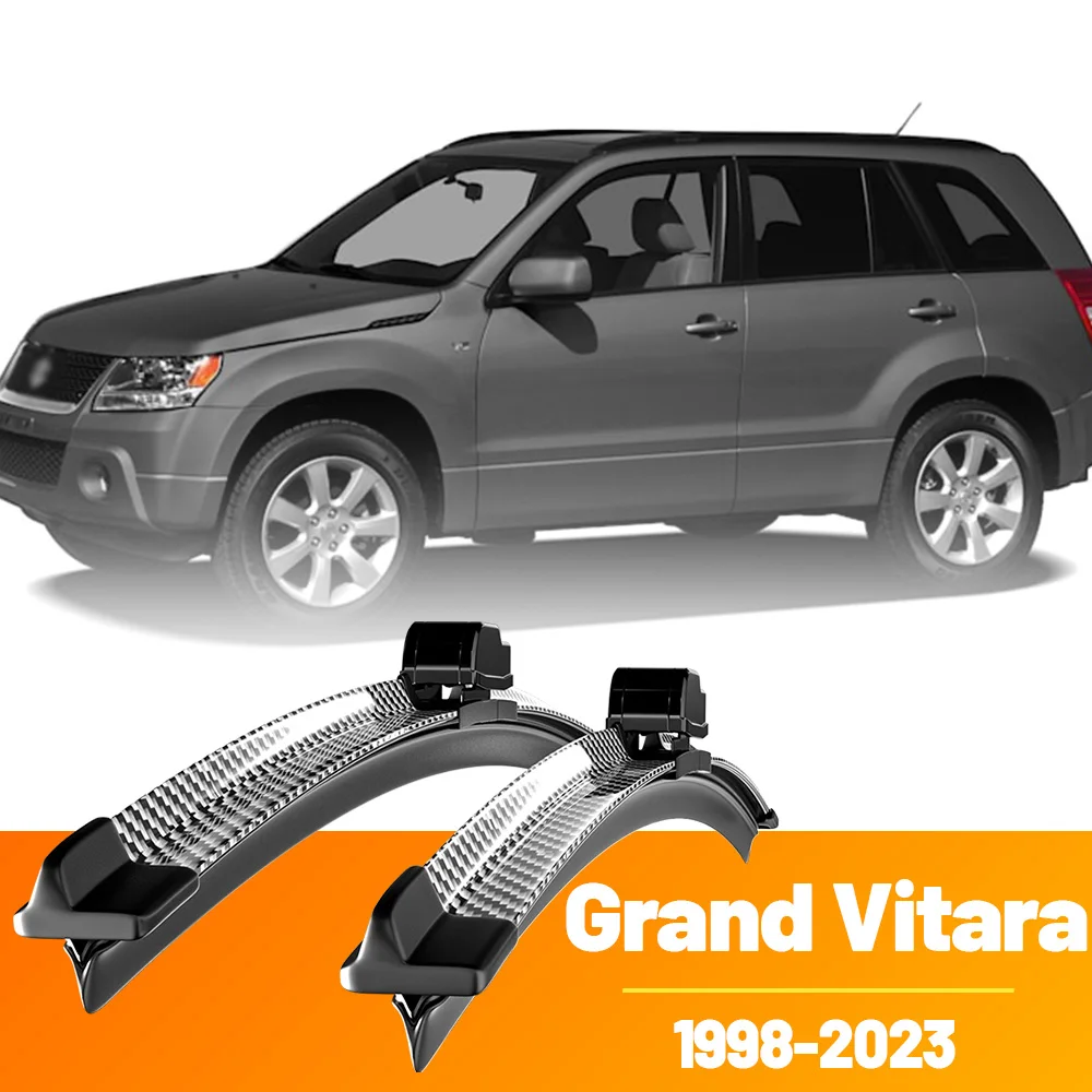 2 Stück Frontscheibenwischer aus Kohlefaser für Suzuki Grand Vitara 2 3 4 1998-2023 2010 2015 2016 2017