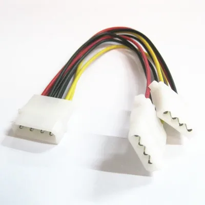 10 PCS For chassis power cord 4pin one point two power cord IDE 4pin power interface 1 point 2 4 pin 4P