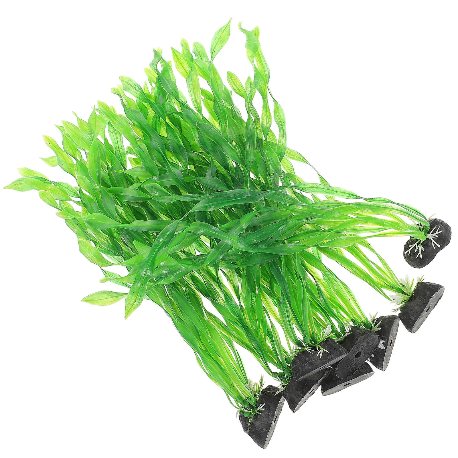 

10pcs Water Grass Decoration Artificial Aquarium Plants Lifelike Plastic Fish Tank Decor For Aquariums Fake Aquatic Plants Fish