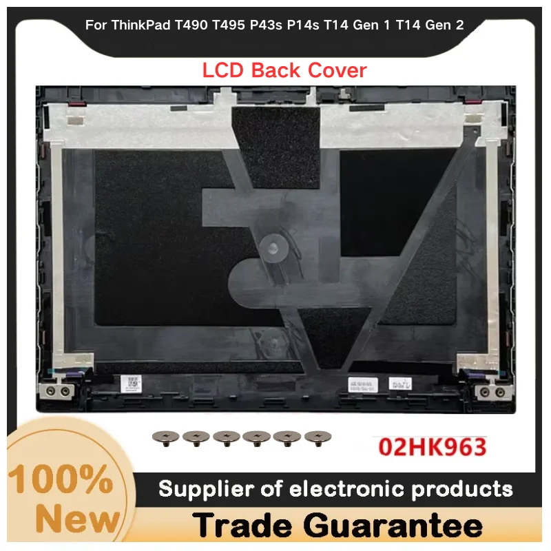 New For Kailxuling ThinkPad T490 T495 P43s P14s T14 Gen 1 T14 Gen 2 LCD Back Cover A Shell 02HK963 02HK962 02HK964 Bottom