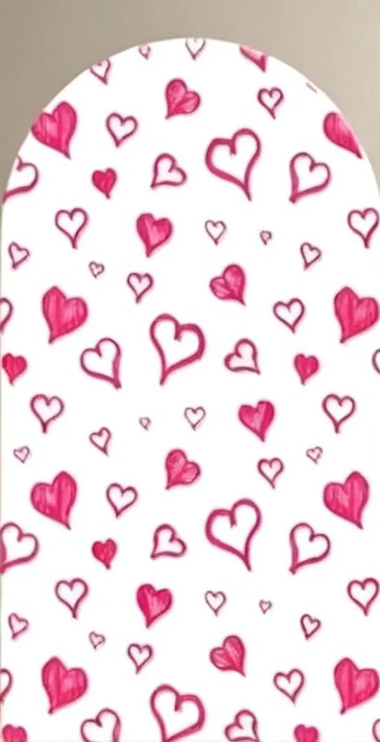 Custom 2-Side Gender Reveal Arch Backdrop Cover Pink heart blue diamond Baby Shower Birthday Party Decor Background Photo