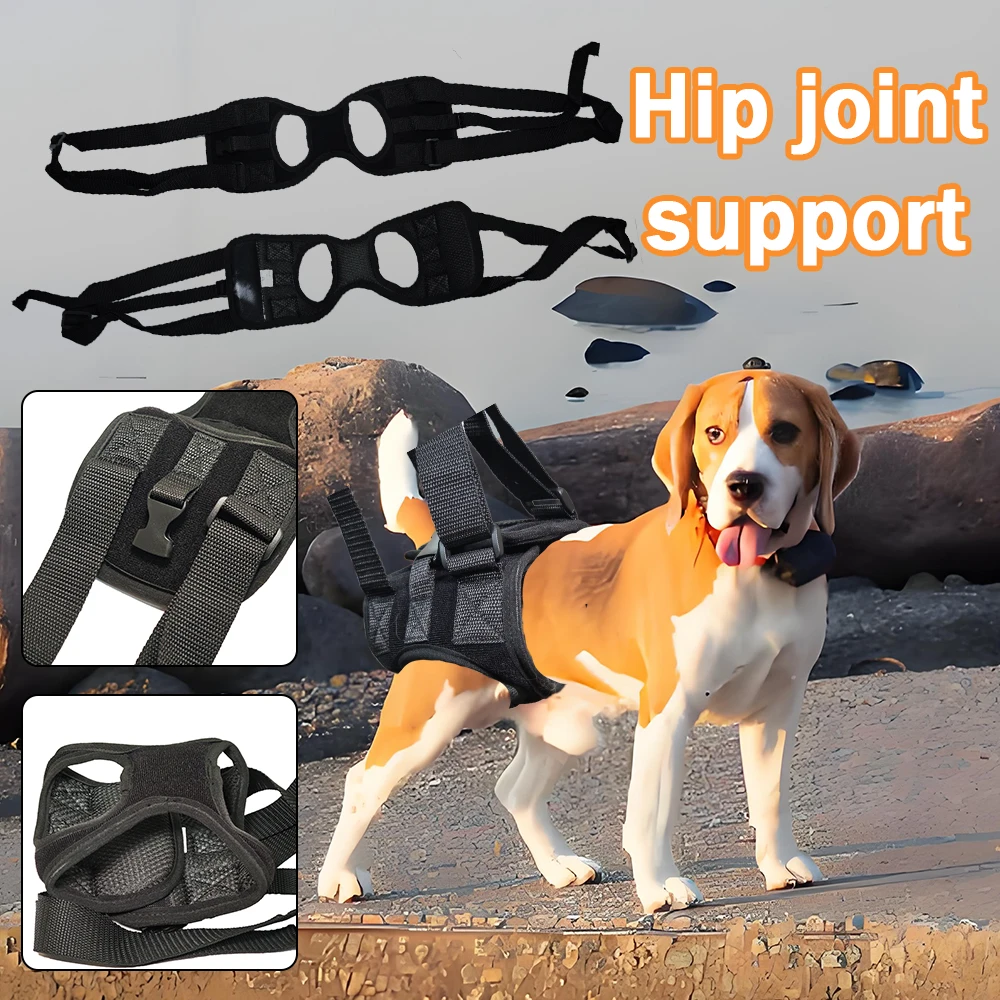 

Old Dog Leg Support Belt Harness for Weakness & Disability Adjustable Pet Reduce Pain Strap Supportor Accessory Health Care