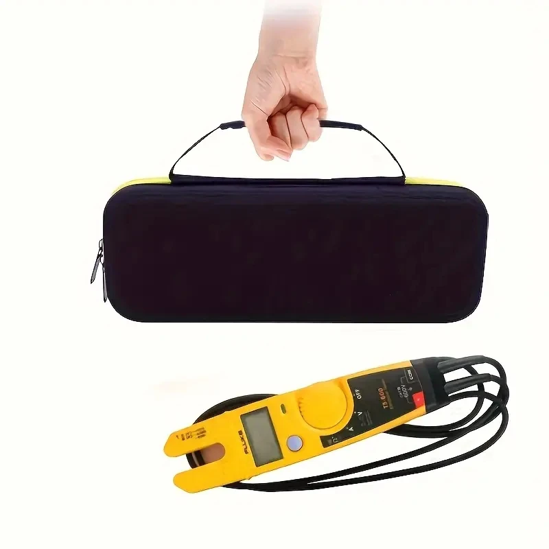 Werkzeugkoffer kompatibel für Fluke T5-1000/ T5 600/ T6-1000/ T6 600 Multimeter-Tasche, Stromtester-Messgerät-Organizer-Halter (NUR BOX) – Detail 5