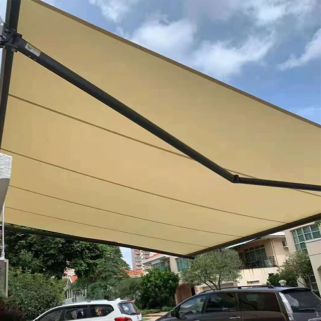 

Big Strong Sunshade Aluminum Automatic 5M Projection Outdoor Aluminum Retractable Awning