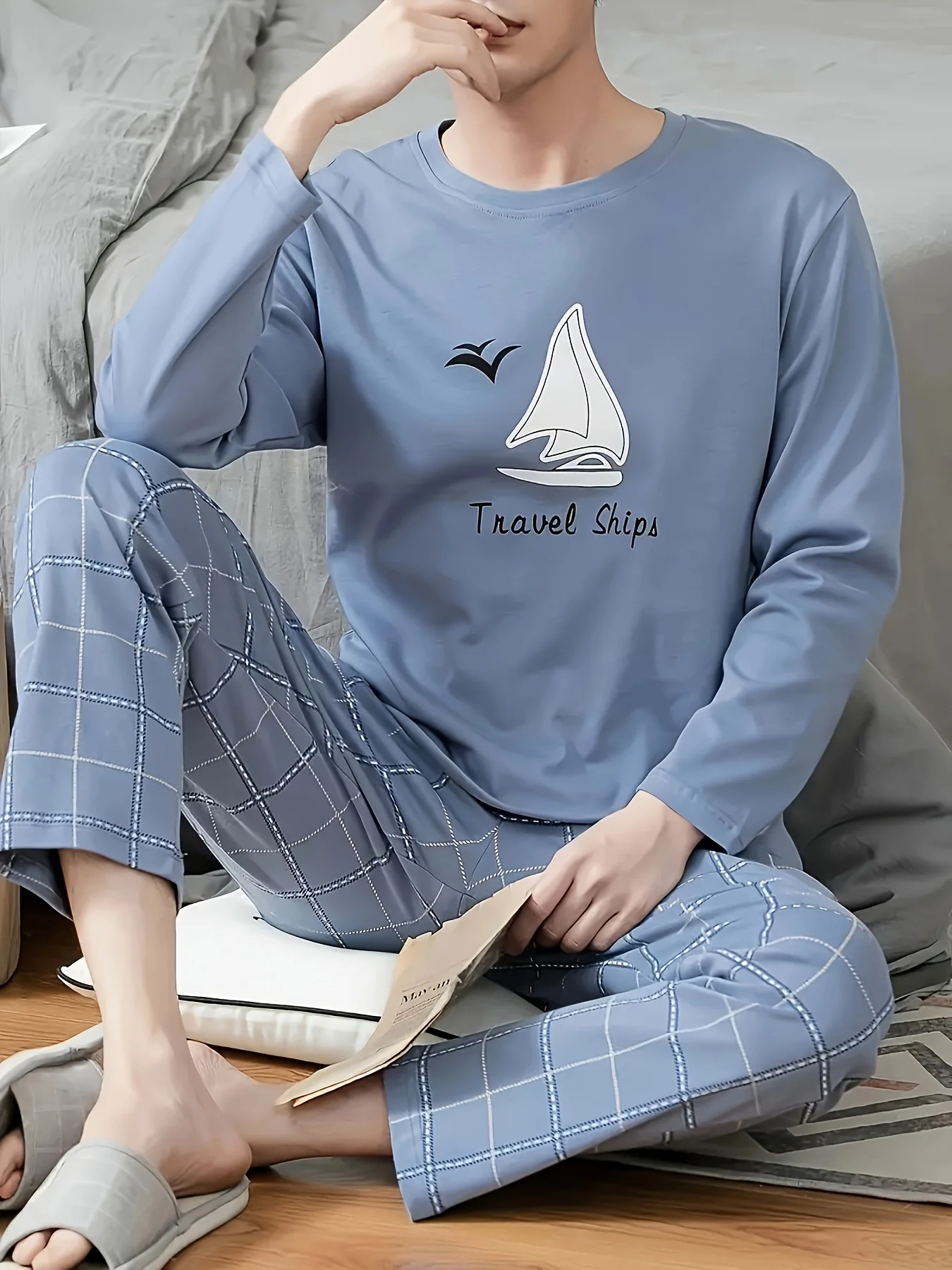 

New Men's Pajamas - Autumn & Winter Casual Minimalist Luxury Loungewear Set