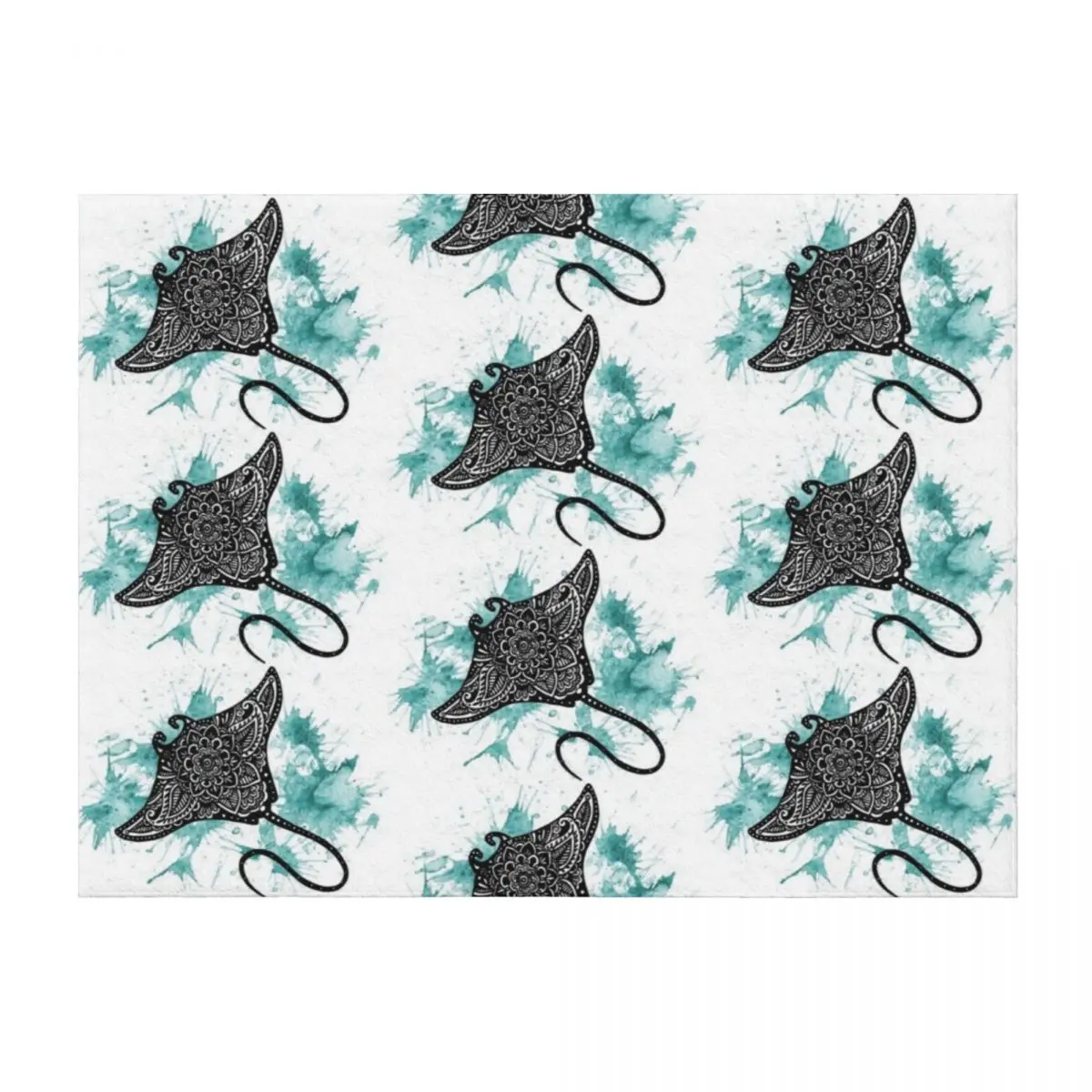 

Одеяло Stingray Splash тяжелое для сна Роскошное одеяло Тяжелые одеяла