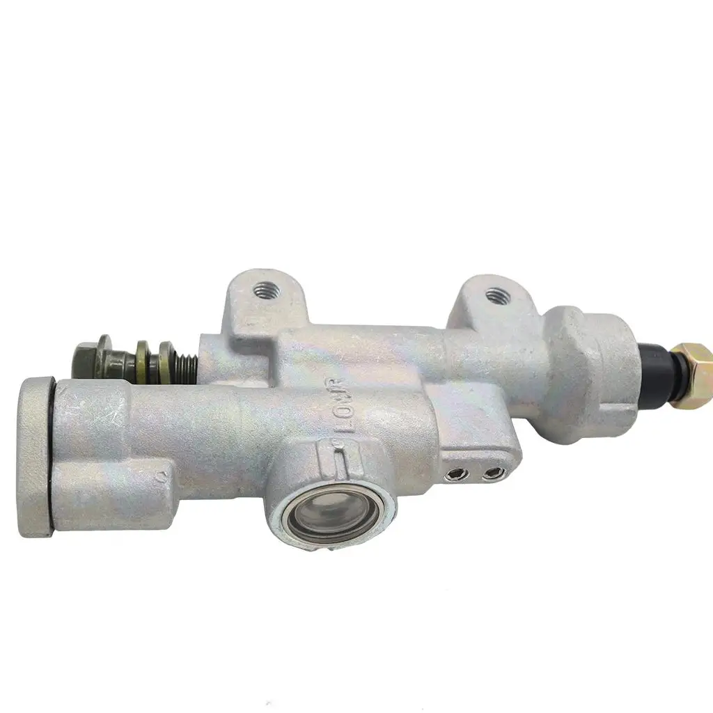 Rear Brake Pump Cylinder, Brake Master Cylinder Rear Hydraulic Motorcycle Pump for