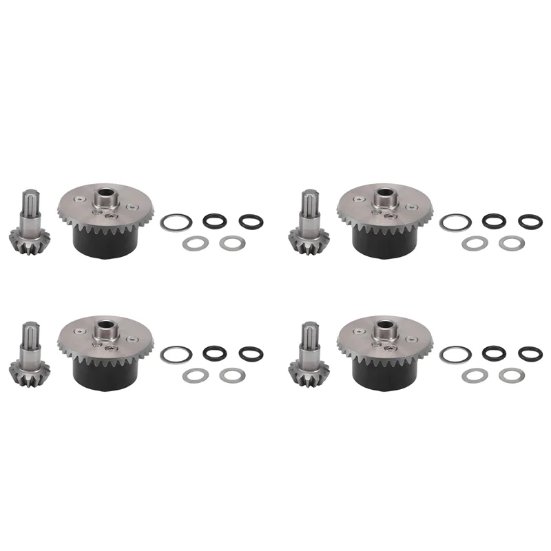 

ABXE-4X Metal Diff Case Diff Gear 37T Input Gear 13T For ARRMA 1/10 Kraton Senton Big Rock Granite Outcast 4X4 Parts,5