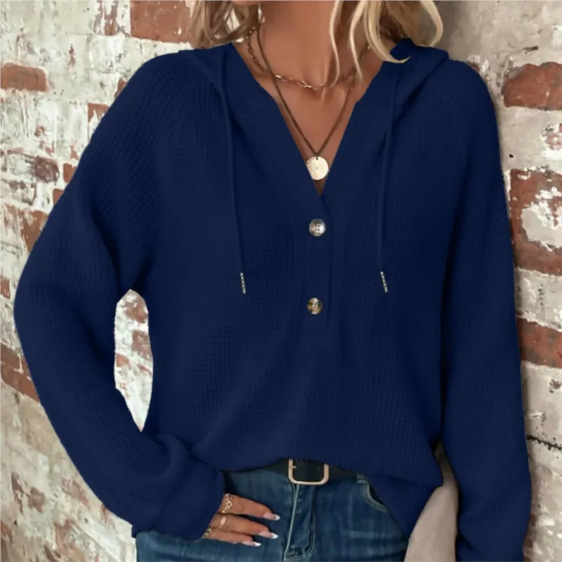 2026 Autumn And Winter Women's Clothing Fashionable, Comfortable, Loose, Casual Temperament, Versatile Commuting, Simple Hoodie