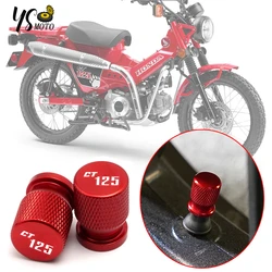 For HONDA CT125 CT 125 Hunter Cub 2020 2021 2022 Universal Motorcycle Aluminum alloy Accessories Tyre Valve Air Port Cover Cap
