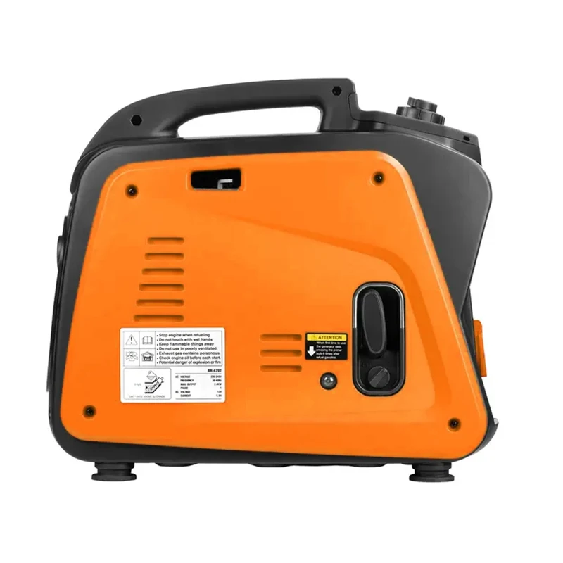 Single-Phase 4-Stroke 2KW Fuel Generator Recoil Start Air-Cooled 50/60Hz AC Output Frequency