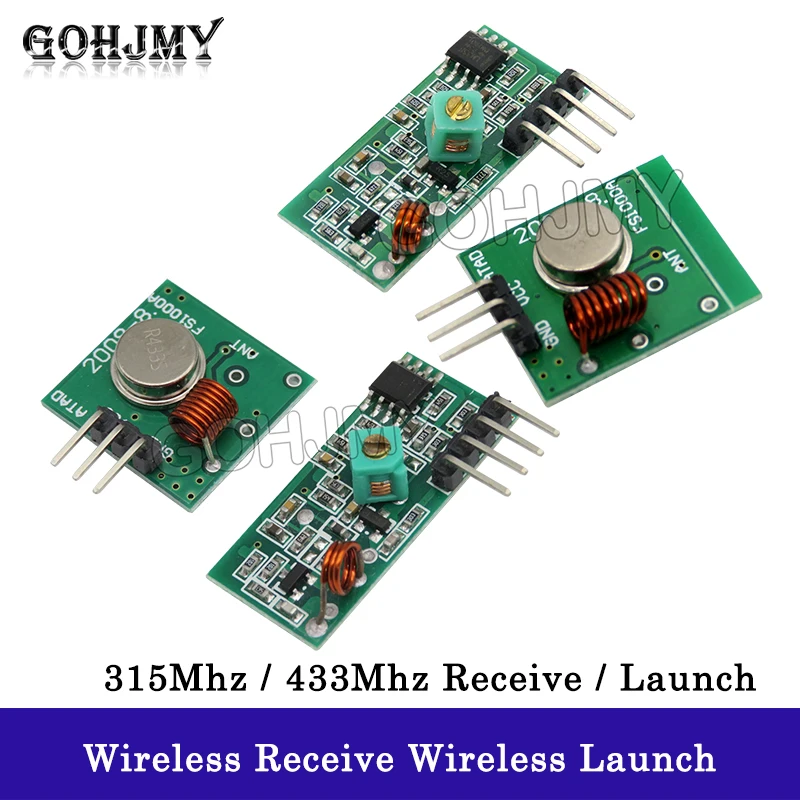 5V super regenerative receiving module/wireless receiving module/wireless transmitting module 433/315MHZ