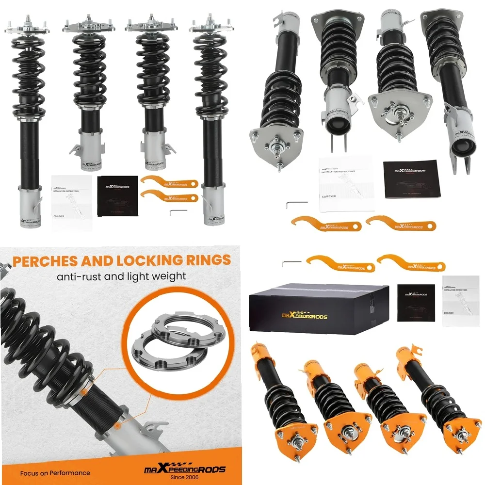 

Комплект регулируемой подвески (койловеры) для Subaru WRX GDB GDA 2002-2007, с регулировкой амортизаторов и высоты