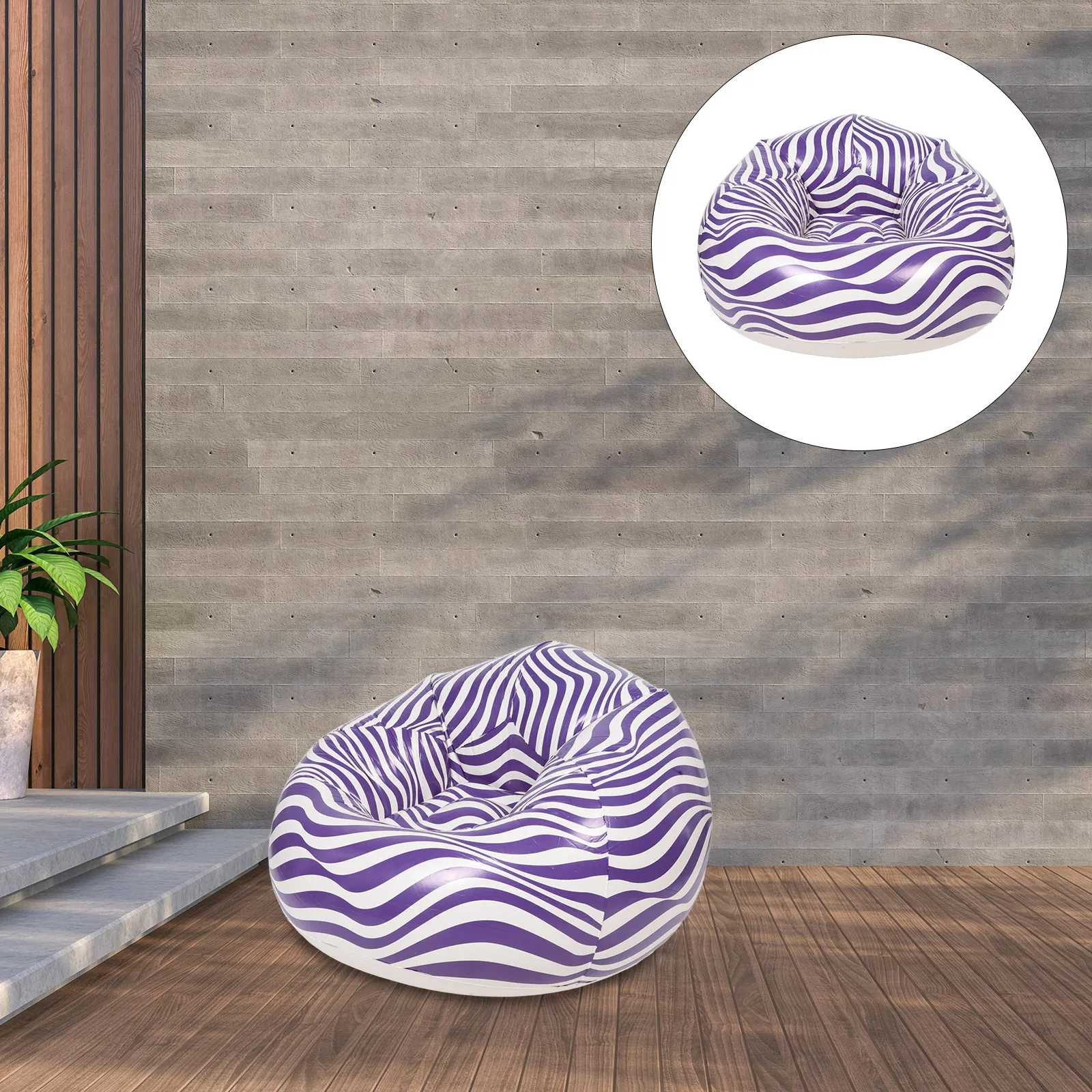 

Outdoor Inflatable Sofa Bean Bag Chairs for Adults Portable Beach Camping Furniture Pvc Folding