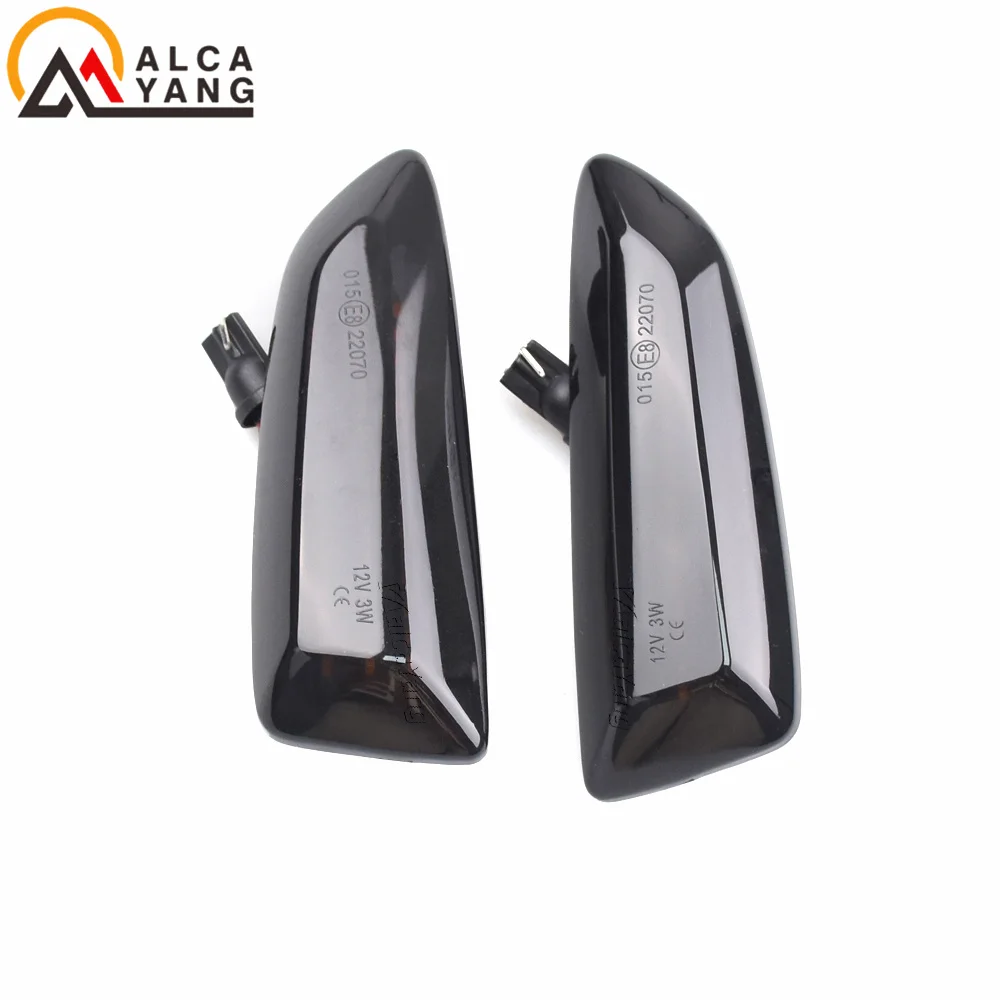 2 Stück LED Dynamische Seitenmarkierungsleuchte Blinklicht Sequentieller Blinker für Opel Astra J Astra J K Zafira C Insignia B Grandland X – Detail 2