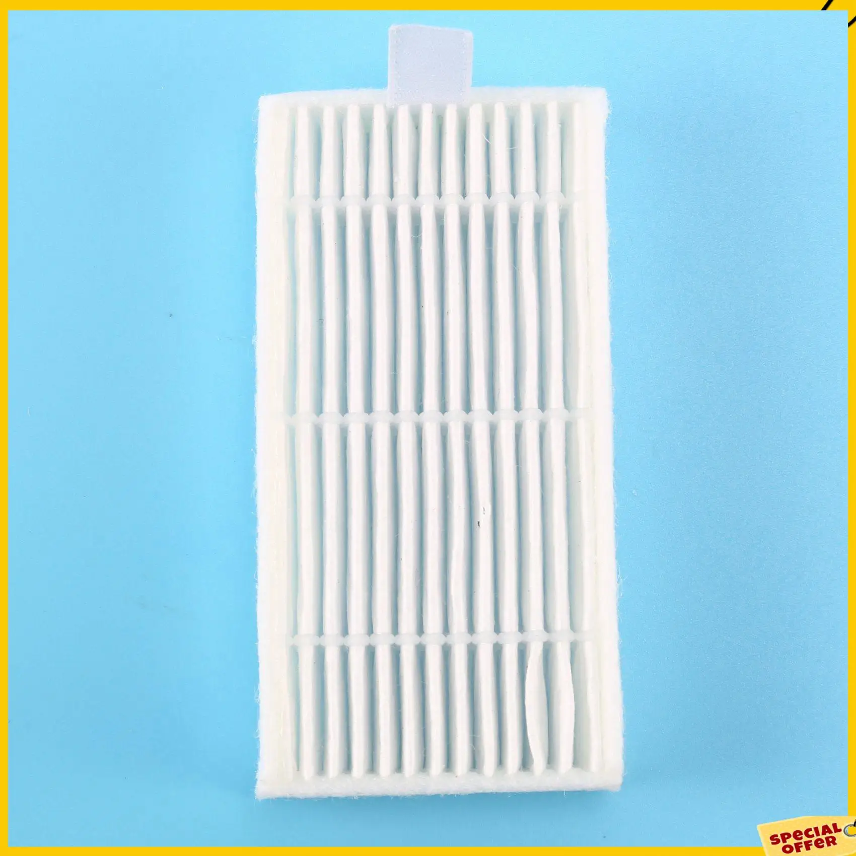 A24P 20Pcs Side Brush+8Pcs Filter Hepa For Ariete Briciola 2711 2712 2713 2717 ROBOT HOFER Cleaner Parts Accessories